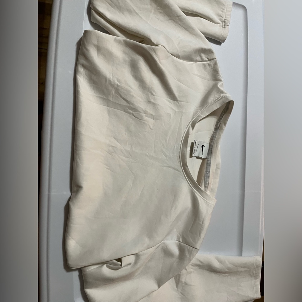 White Nike Therma-fit long sleeve!